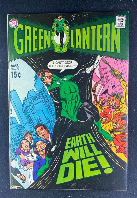 Green Lantern 1960 75 Fn 5 5 Gil Kane Cover And Art