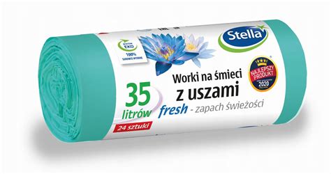 STELLA Worki na śmieci z uszami 35L 24szt zapachow 11455796670 Allegro pl