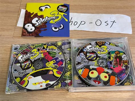 Nintendo Switch Splatoon 3 Original Soundtrack Splatune 3 Video Game