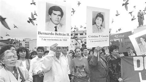 Toma Del Palacio De Justicia Más De 30 Años Esperando Justicia Las