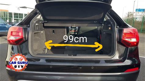 Audi Q2 2017 2023 Boot Dimensions In Centimeters Cargurudiy Youtube