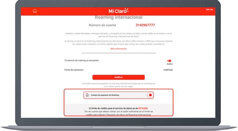 Información Roaming y Cobertura Claro