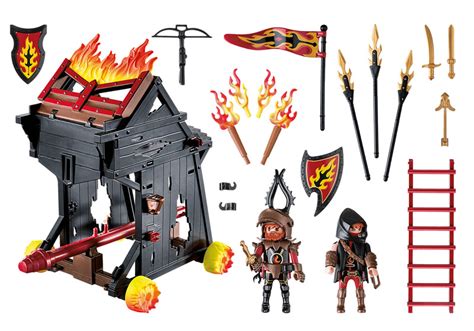 Burnham Raiders Fire Ram Novelmore Playmobil