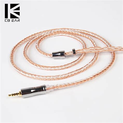 Kbear Expansion 24 Core 4n Silver Plated Upgrade Earphone Cable Mmcx