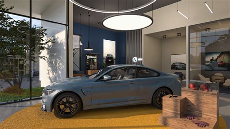 BMW Service Center on Behance