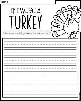 Thanksgiving Writing Pages Creative Writing Prompts By Kaitlynn Albani