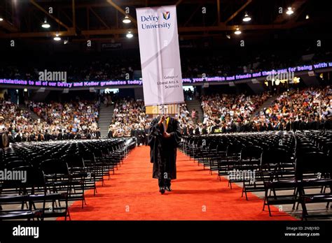 The Start Of DeVry University S 80th Anniversary Commencement Ceremony