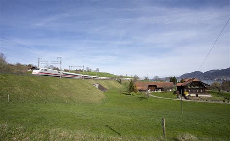 BR 401 080 Der DB Zwischen Thun Und Spiez