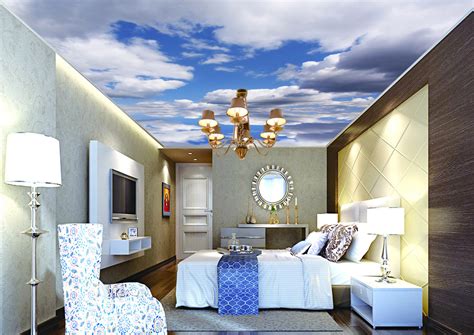 3D White Cloud D252 Ceiling Wallpaper Removable Self Adhesive - Etsy