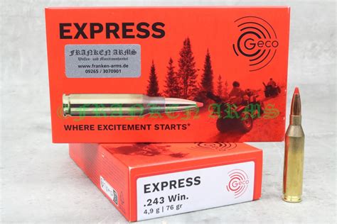 Franken Arms Waffen Und Munitionshandel GECO Express 243 Win