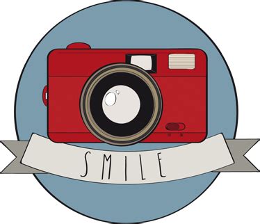 Kamera Smile Sticker Tenstickers