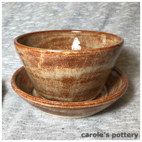 Carole S Pottery Albany Slip Brown X On Amaco A Clay Body