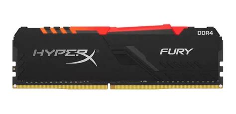 Memoria Ram Fury Ddr Rgb Gamer Color Negro Gb Hyperx Hx C Fb A