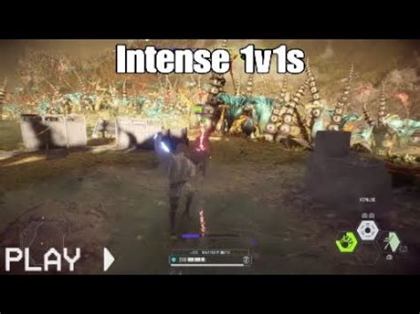 Star Wars Battlefront 2 Intense 1v1s Hero Showdown YouTube