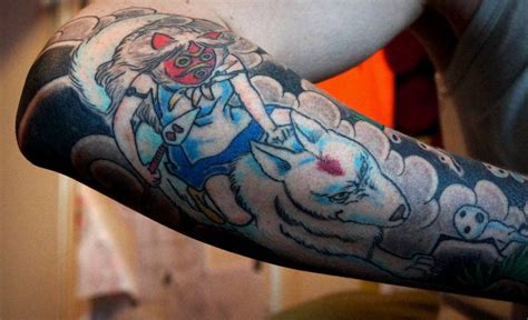 70+ Amazing Princess Mononoke Tattoo Designs You Need To See!