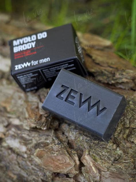 ZEW for Men Mydło do brody z węglem drzewnym Kosmetyki