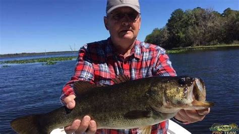 Rodman Reservoir Monster Largemouth Bass Florida Fishing