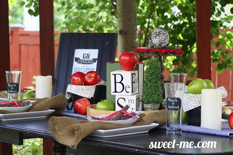 The Sweet Me Blog Back To School Dinner