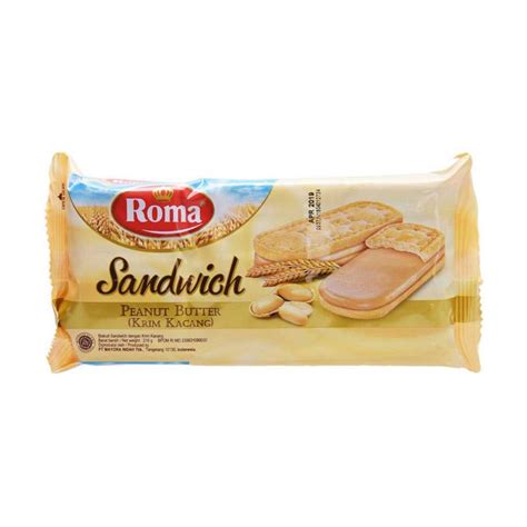 Jual Roma Sandwich Peanut Butter Biskuit G Di Seller Setia Kawan