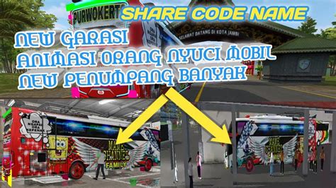 Share Kode Name Mod Garasi Dan Mode AKAP Bussid V3 5 Makin Keren Aja