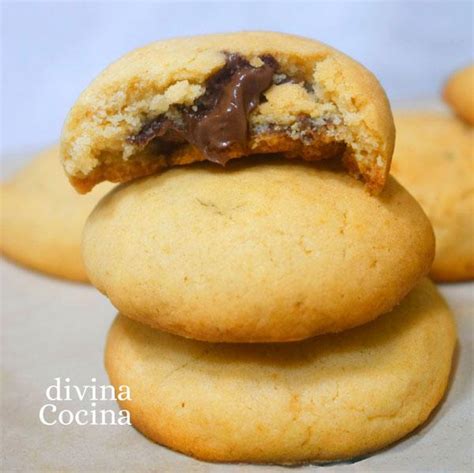 Galletas Rellenas De Nutella O Nocilla