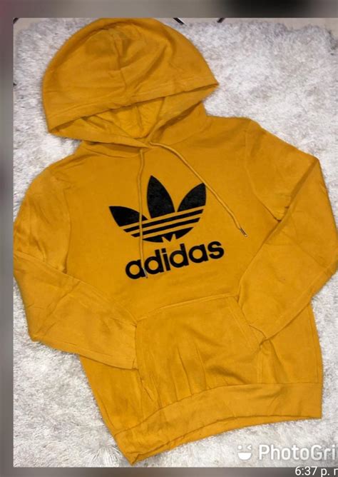 Venta Sudadera Adidas Color Mostaza En Stock