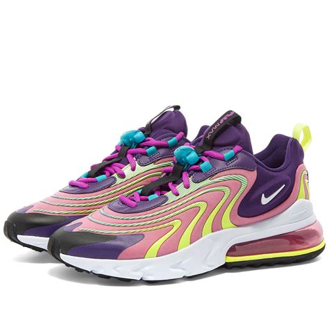 Nike Air Max 270 React Eng W Eggplant Flamingo And Purple End Uk