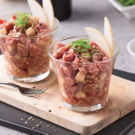 Tartare de boeuf à l asiatique Les recettes de Caty