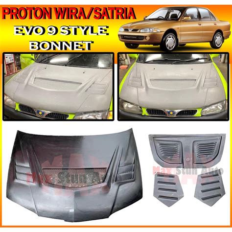 PROTON WIRA SATRIA EVO9 FRONT BONNET E9 BONET DEPAN FOR SATRIA WIRA