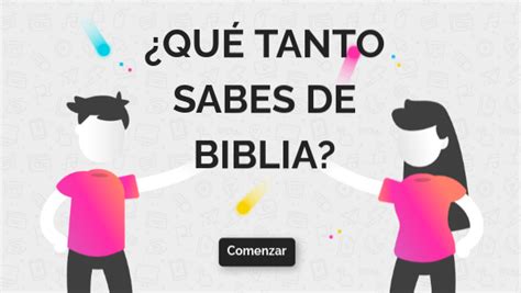 Qu Tanto Sabes De La Biblia