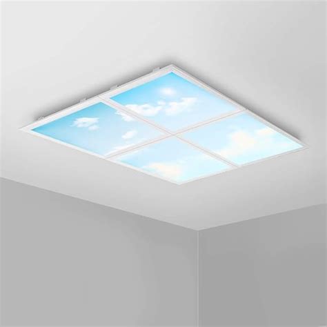 Allesin Ciel Et Nuages Panneau Led En Plafonnier Led Ultra Mince