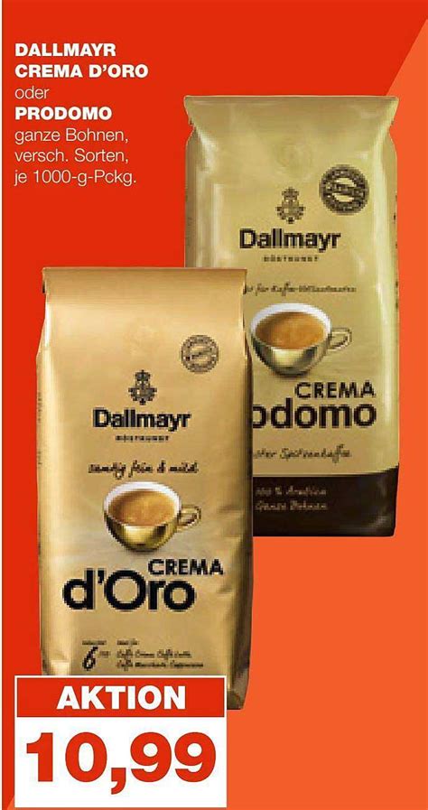 Dallmayr Crema D Oro Oder Prodomo Angebot Bei Real