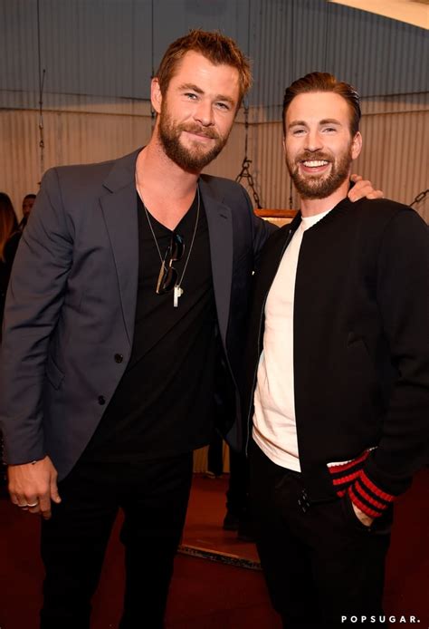 Chris Hemsworth and Chris Evans | Hot Guys at the MTV Movie Awards 2016 ...