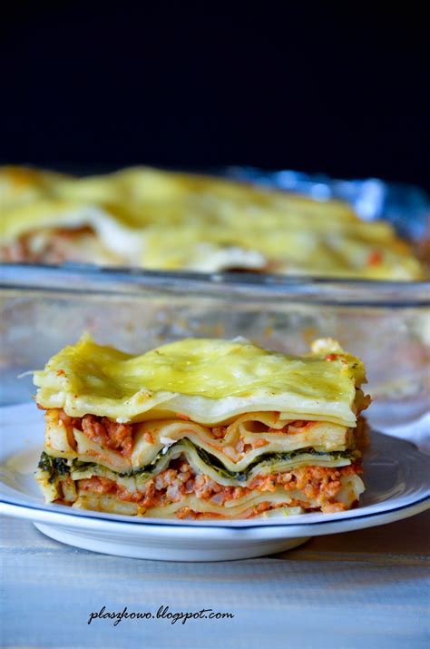 P Aszkowo Lasagne Z Mi Sem Mielonym I Szpinakiem