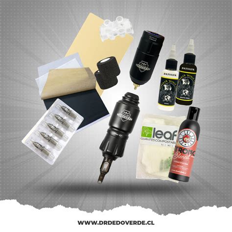 KIT Dr Dedo Verde Tattoo Supply