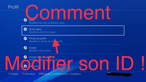 Comment Modifier Votre Id En Ligne Sur Playstation Youtube