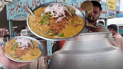 Crazy Rush For Haleem Pulao Pakistani Street Food Karachi Street