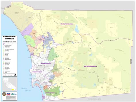 San Diego County Zip Code Map - San Diego County Map With Zip Codes ...