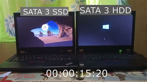 Sdd Vs Hdd Boot Time Comparison Read Write Speed Test Comparison Youtube