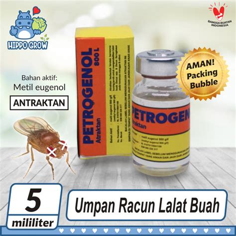 Jual Anti Lalat Buah Petrogenol L Isi Ml Insektisida Kota