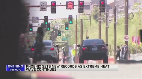 Phoenix Scorches At 110 For 19th Straight Day Breaking Big Us City