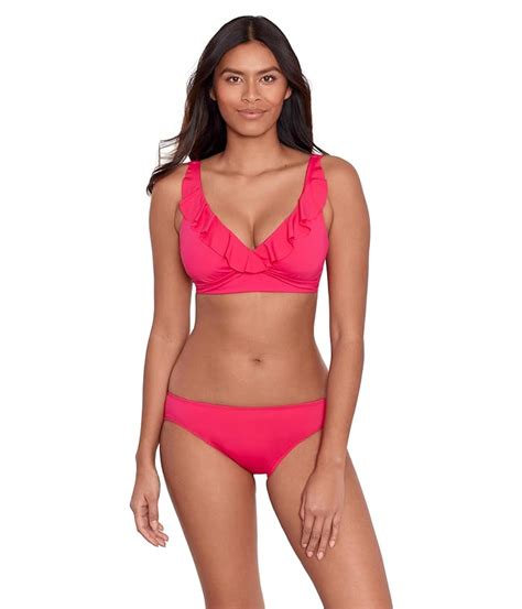 Women S Lauren Ralph Lauren Beach Club Solids Ruffle Underwire Bikini