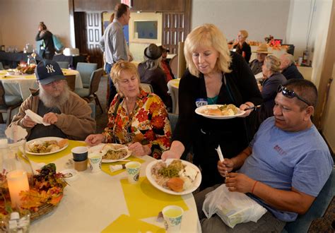 Hundreds Dine On Thanksgiving Meal From Coast Christian Fellowship