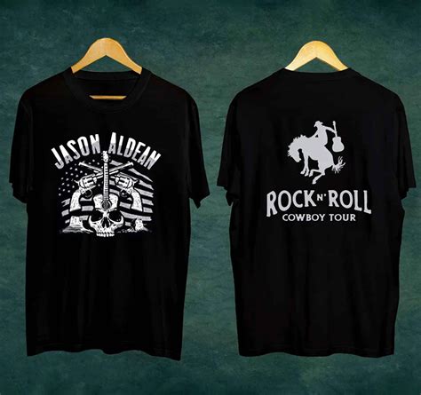 Jason Aldean Jason Aldean Rock N Roll Cowboy Tour Unisex T