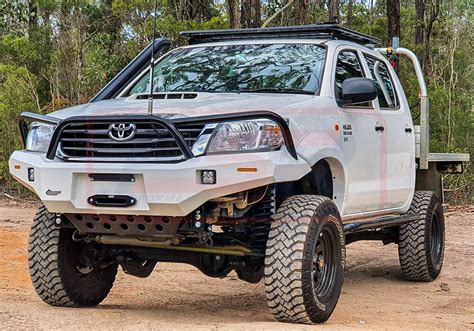 Toyota Hilux N70 11 15 Ambush Triple Hoop Bullbar Psrhil 104 Kit