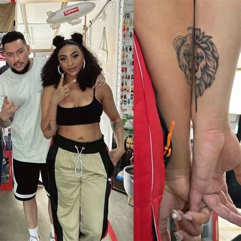 Aka And Nadia Nakai Gets Matching Tattoes Ireport South Africa