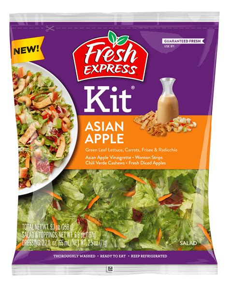 Asian Apple Salad Kit Fresh Express