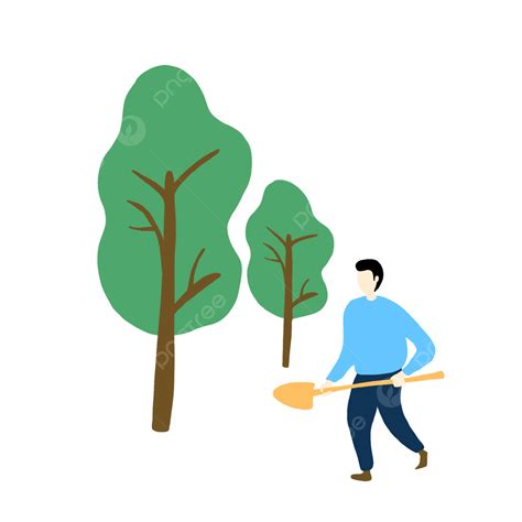 Plant Trees Clipart PNG Images Tree Planting Tree Planting Day Tree