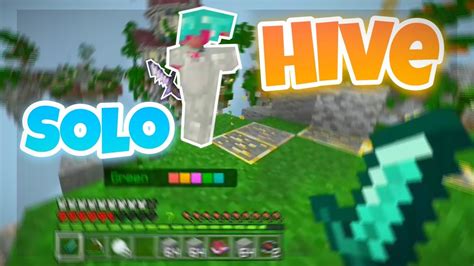 The Hive Solo Skywars Controller Practice Gameplay Minecraft Bedrock