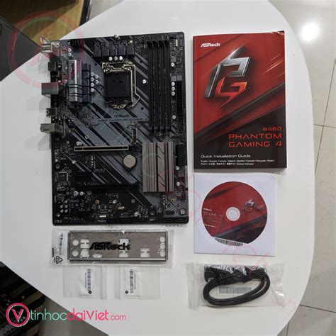 Mainboard Asrock B460 Phantom Gaming 4 Máy Tính Đại Việt